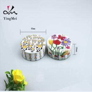 colorful custom pattern aluminum can with printing