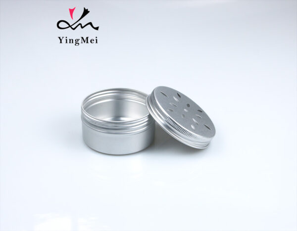 100ml hollow water drop pattern air freshener aluminum box