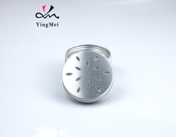 100ml hollow water drop pattern air freshener aluminum box