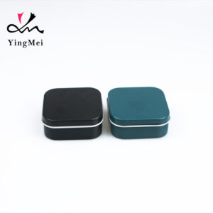 colorful customized square aluminum packaging cans