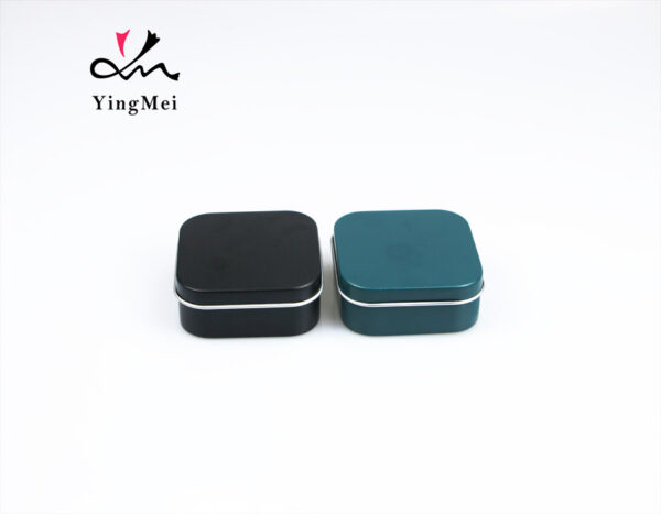 colorful customized square aluminum packaging cans
