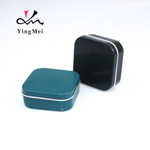 colorful customized square aluminum packaging cans