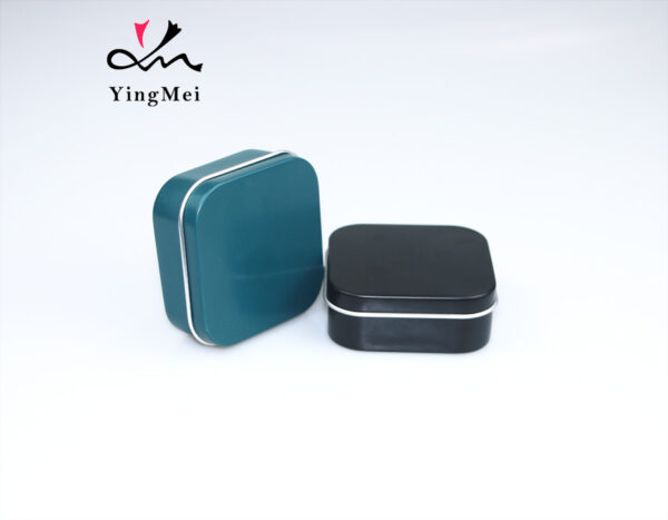 colorful customized square aluminum packaging cans