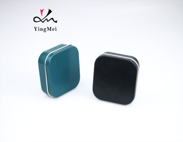 colorful customized square aluminum packaging cans