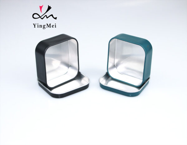 colorful customized square aluminum packaging cans