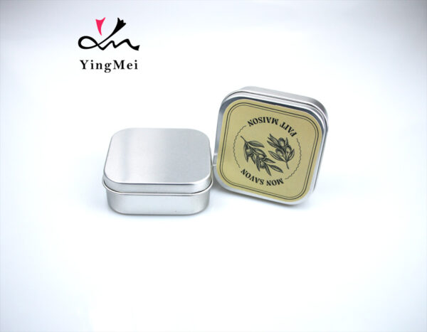 Leak-proof Balm Boxes Soap Cases Aluminum Soap Dishes with Lid Lightweight and portable, very easy to carry, the best choice for travel. Fine and smooth surface, wear-resistant and durable for long lasting use. Made of prime aluminum, which makes them stronger and more durable. Good sealing and effective storage, can be used to store soap, balm, etc.