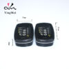 Black square screen printed logo metal aluminum can