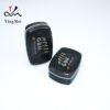 Black square screen printed logo metal aluminum can