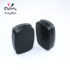 Black square screen printed logo metal aluminum can