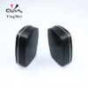 Black square screen printed logo metal aluminum can