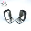 Black square screen printed logo metal aluminum can