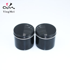 100ml black half-hollow lid air freshener aluminum box