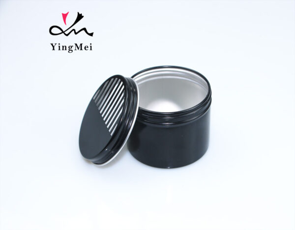 100ml black half-hollow lid air freshener aluminum box