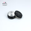 The size of this  aluminum jar is 68*25 mm. It is made of premium quality aluminium, lightweight yet durable, easy to carry when travelling. Tightly sealed screw twist lid and inner foam insert eliminating risk of leaking or melting and protects your products from light exposure and high temperature. All edges are rounded and seamlessly formed. Great containers for lip balms, cream deodorant, toothpaste tabs, pills, coins, herbs, and more. Customers can further customize all details based on their own requirements.