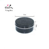 180ml custom embossed black round aluminum can hair wax
