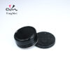 180ml custom embossed black round aluminum can hair wax