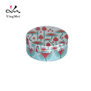 Eco-Friendly Green 70ml Lotus Aluminum Can Embossed Design