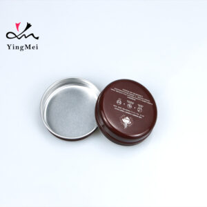 55ml vintage brown aluminum can with custom printing