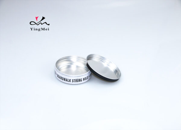 Retro black and white printed aluminum can hair wax 150ml