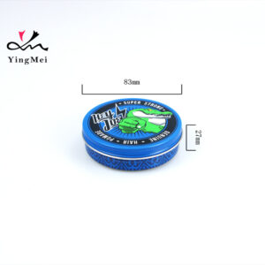 100ml Custom Blue Aluminum Can Printed Metal Tin Container