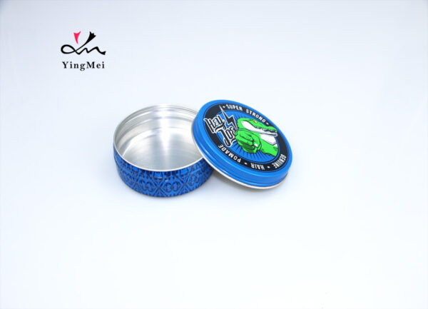 100ml Custom Blue Aluminum Can Printed Metal Tin Container