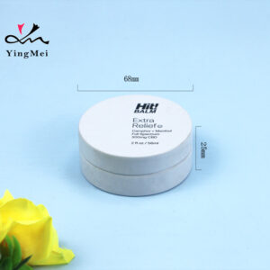 60ml Custom Printed White Aluminum Can Screen Printing