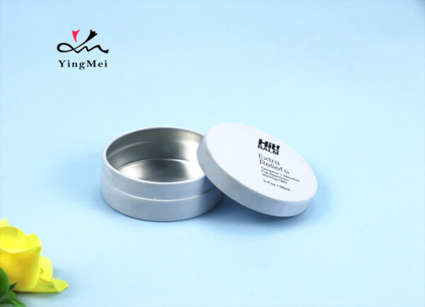 60ml Custom Printed White Aluminum Can Screen Printing