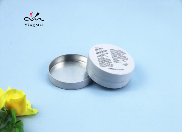 60ml Custom Printed White Aluminum Can Screen Printing