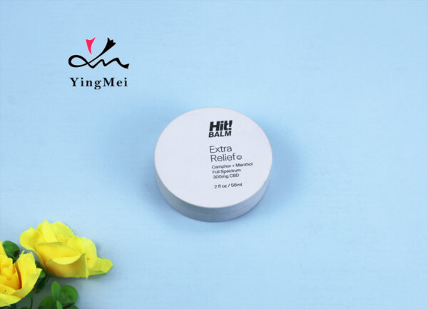 60ml Custom Printed White Aluminum Can Screen Printing