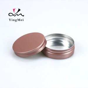 Rose Gold 60ml 2oz Aluminum Can w/ Screw Cap