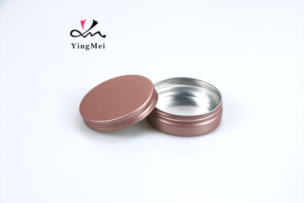 Rose Gold 60ml 2oz Aluminum Can w/ Screw Cap