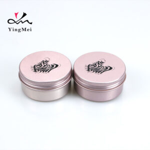 Rose Gold 80ml 2.7oz Printed Cosmetic Jar w/ Screw Cap