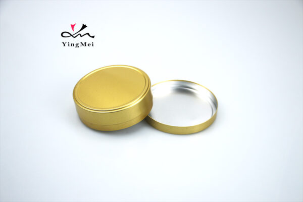 120ml Gold Metal Can - Printed Lift Off Lid, Wholesale