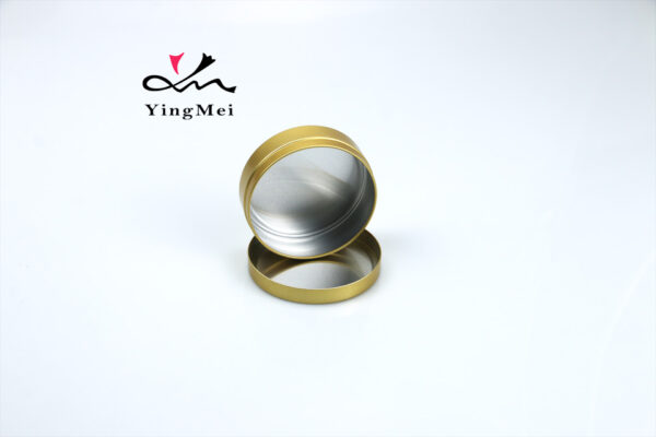 120ml Gold Metal Can - Printed Lift Off Lid, Wholesale