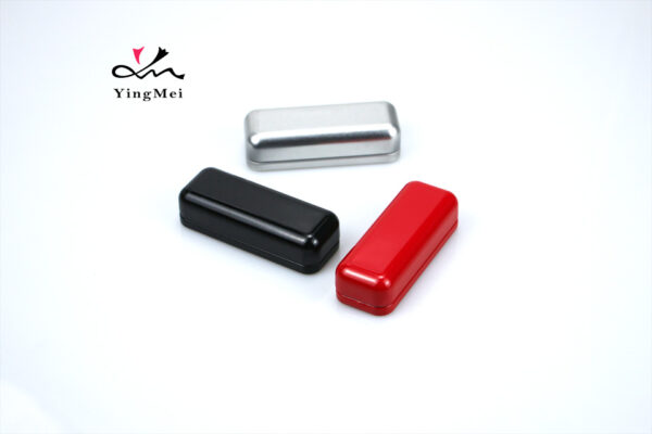 Rectangular embossed sliding cover tin candy box
