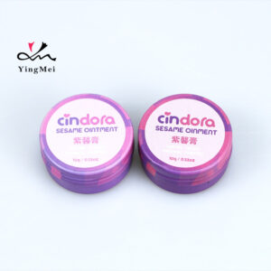 10ml Custom Pink Purple Ombre Aluminum Printed Cosmetic Box