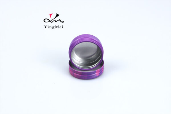 10ml Custom Pink Purple Ombre Aluminum Printed Cosmetic Box
