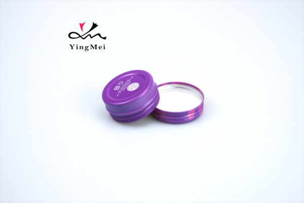 10ml Custom Pink Purple Ombre Aluminum Printed Cosmetic Box