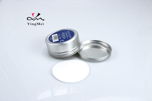 180ml Custom Screen Printed Silver Aluminum Cosmetic Jar