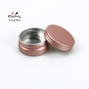 Rose Gold 15ml Aluminum Containers - Bulk Empty Supplier