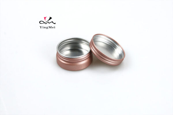 Rose Gold 15ml Aluminum Containers - Bulk Empty Supplier