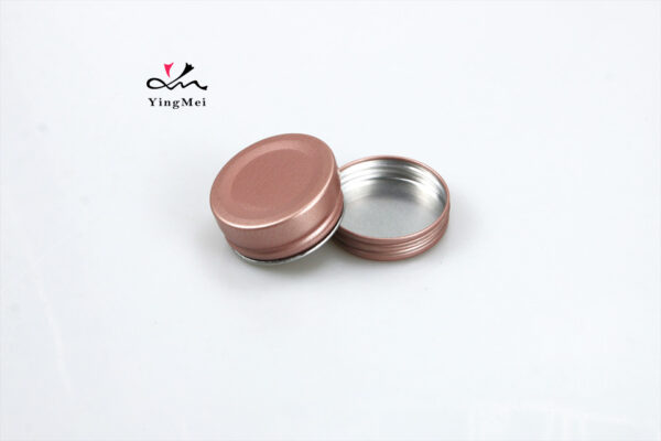 Rose Gold 15ml Aluminum Containers - Bulk Empty Supplier
