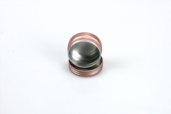 Rose Gold 15ml Aluminum Containers - Bulk Empty Supplier
