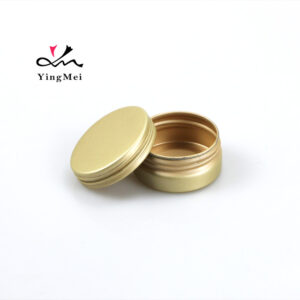 15ml Gold Aluminum jar Bulk - Empty Wholesale Supplier