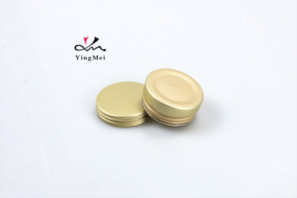 15ml Gold Aluminum jar Bulk - Empty Wholesale Supplier