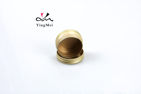 15ml Gold Aluminum jar Bulk - Empty Wholesale Supplier