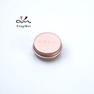 5ml Rose Gold Screen Printed Aluminum Can for Cosmetics