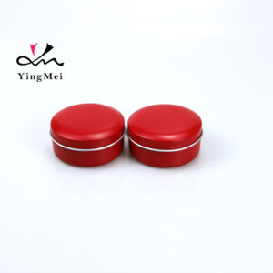 75ml Red Aluminum Snap Cap Box - Airtight Container
