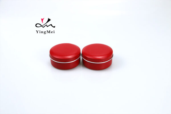 75ml Red Aluminum Snap Cap Box - Airtight Container