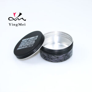 180ml Custom Black Screen Printed Aluminum Can